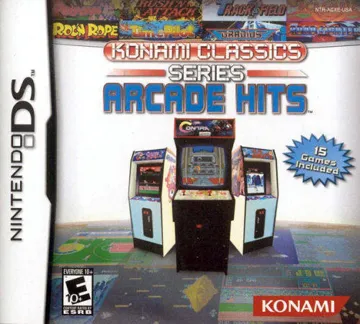 Konami Classics Series - Arcade Hits (USA) (En,Ja) box cover front